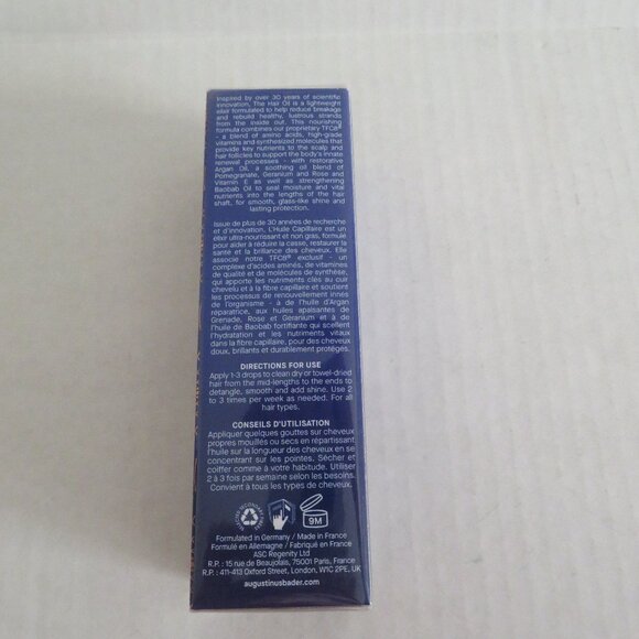 Augustinus Bader - The Hair Oil with TFC8, 1 oz, NWT (Sealed) - Picture 4 of 5